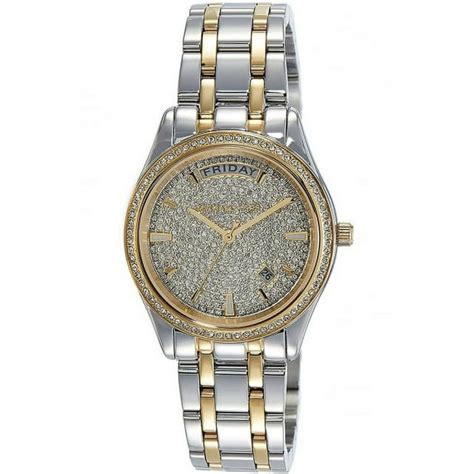 michael kors kiley pavé two tone watch|Michael Kors Kiley Pave Glitz Crystal Dial Two Tone Women's .